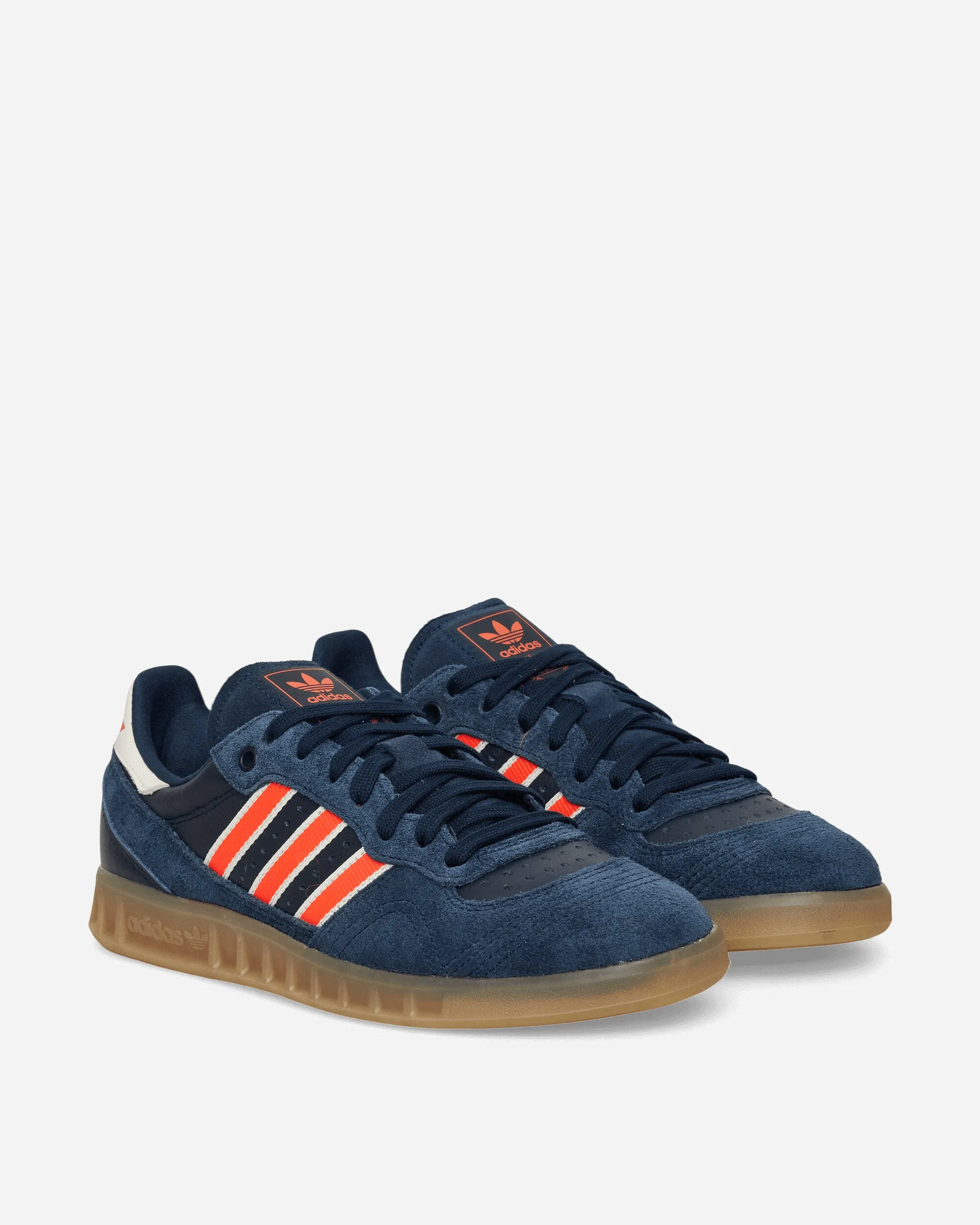 Handball Top RM Sneakers Night Indigo / Solar Red / Core White outfit pairing River Path