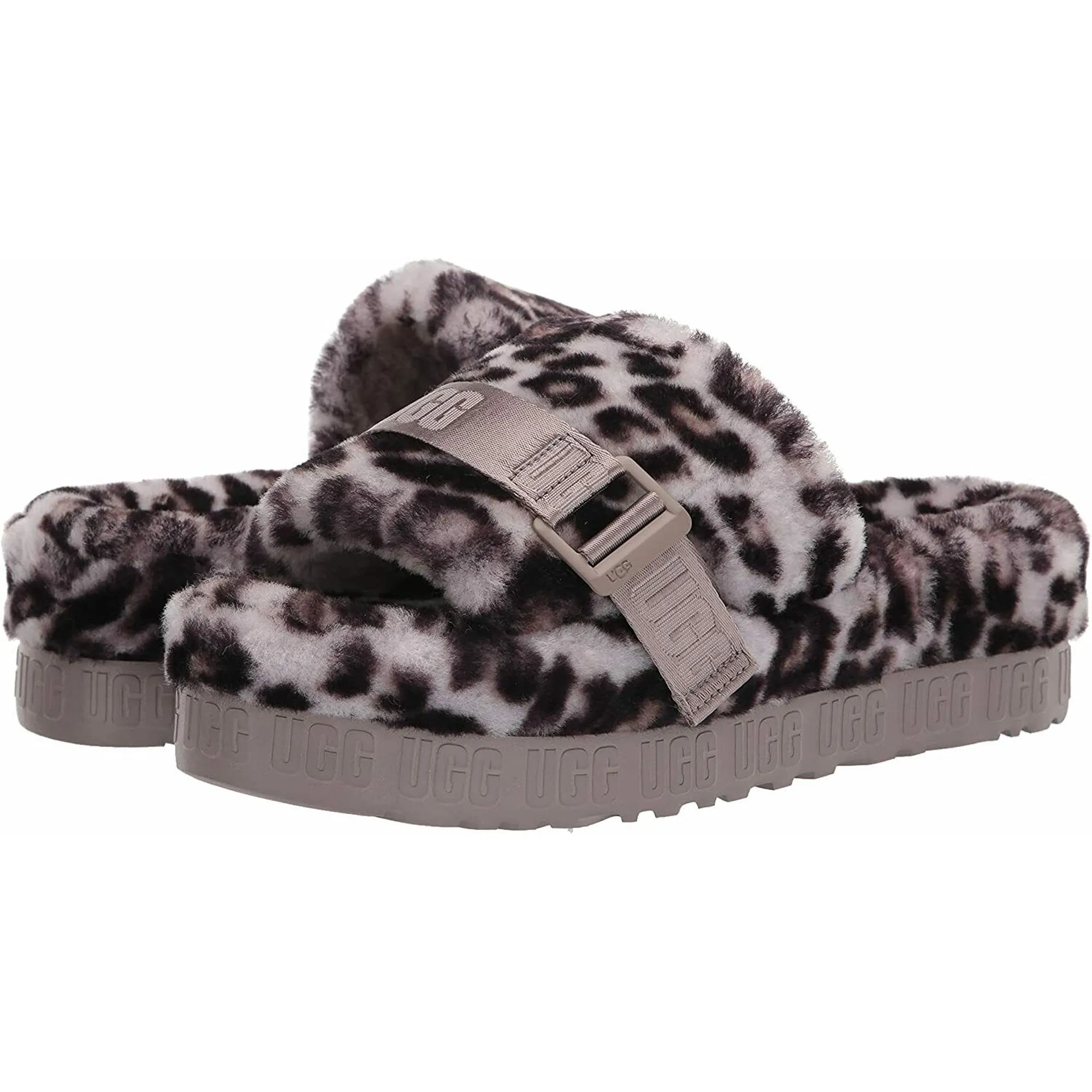 Women's Fluffita Slide Reflective details