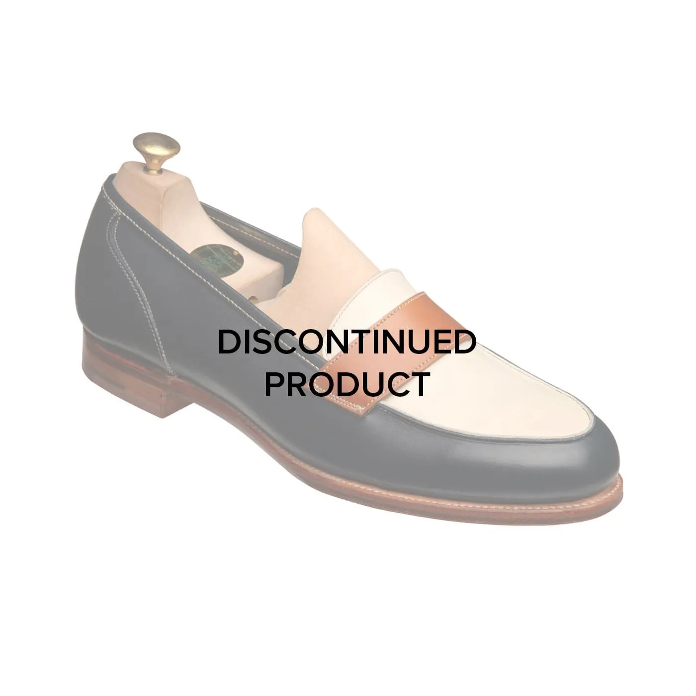 Clare Navy, Ivory & Tan Burnished Calf Driving Comfort