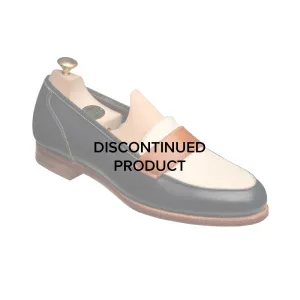Clare Navy, Ivory & Tan Burnished Calf Driving Comfort