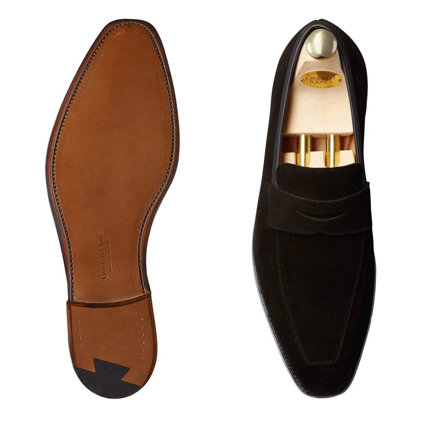 Merton Black Calf Suede Premium Comfort Slow Step