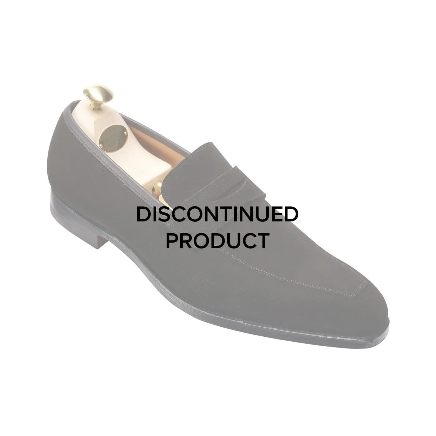 Light Path Merton Black Calf Suede