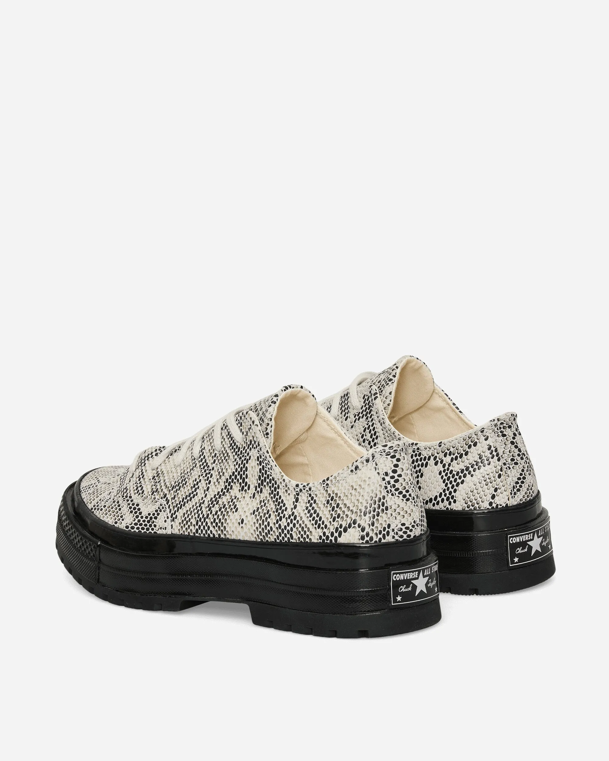 Chuck 70 Formal Suede Snake Print Sneakers Barely Grey Comfortable Upper