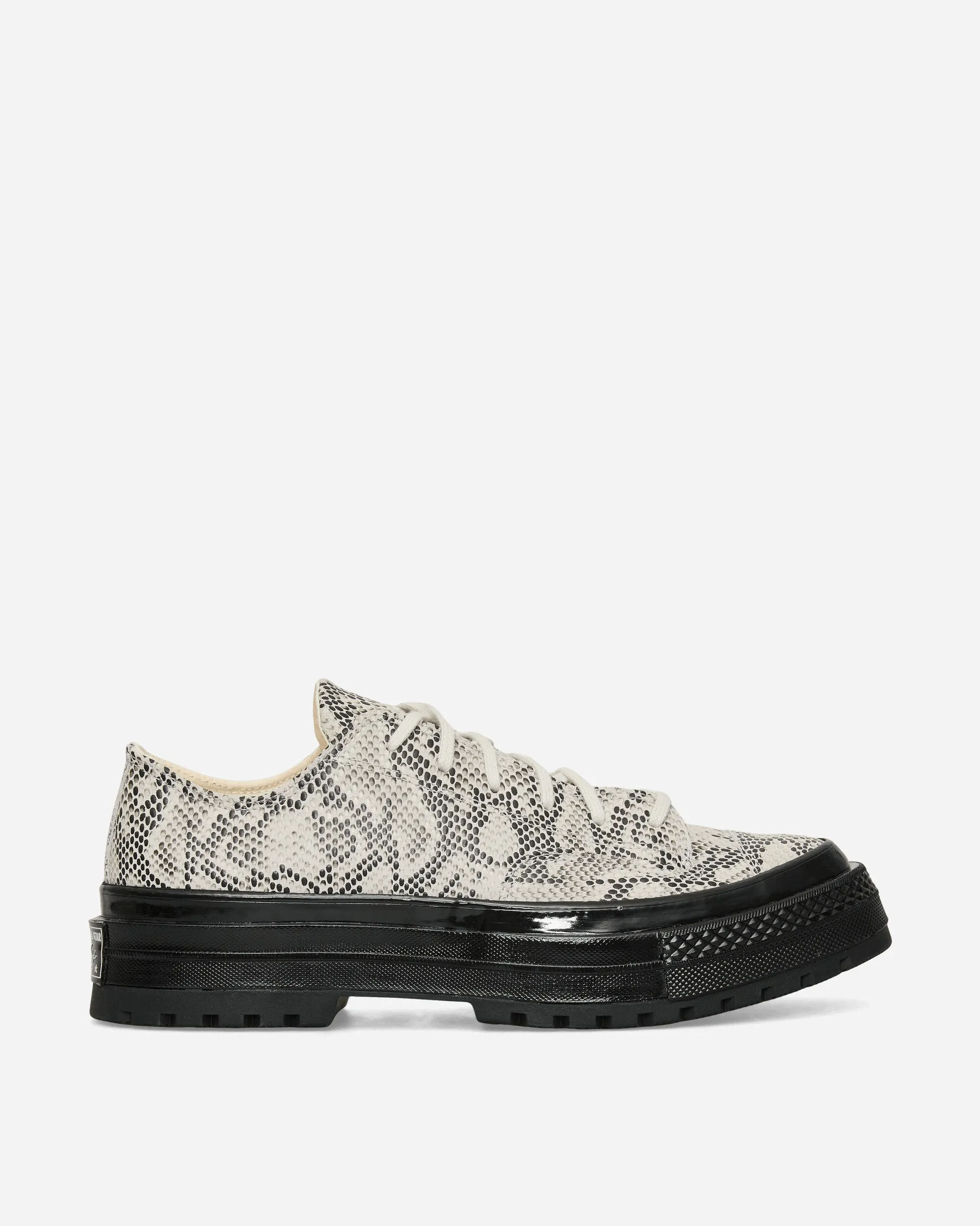 Chuck 70 Formal Suede Snake Print Sneakers Barely Grey Daily Explorer