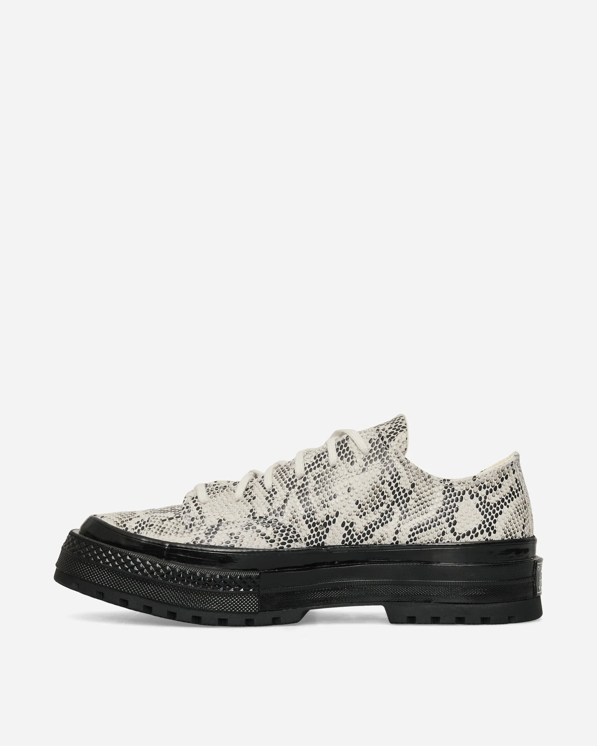 Chuck 70 Formal Suede Snake Print Sneakers Barely Grey Classic Comfort Canvas Material