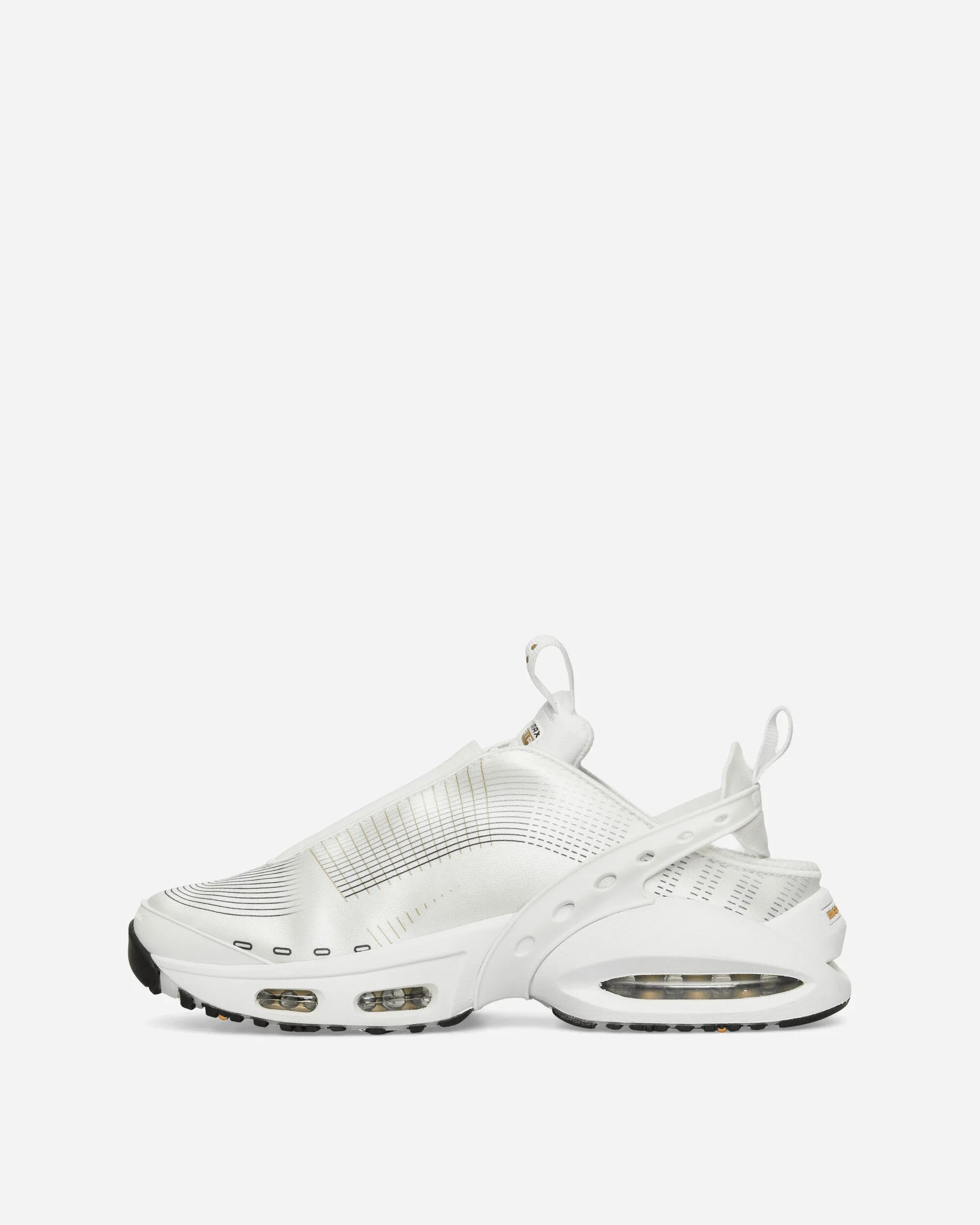 Women's Air Max Craze Sneakers White / Metallic Gold Flexible Movement Soft Movement
