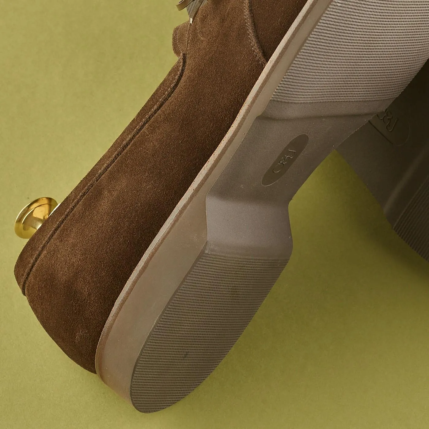 Falmouth Dark Brown Suede Relaxed Comfort
