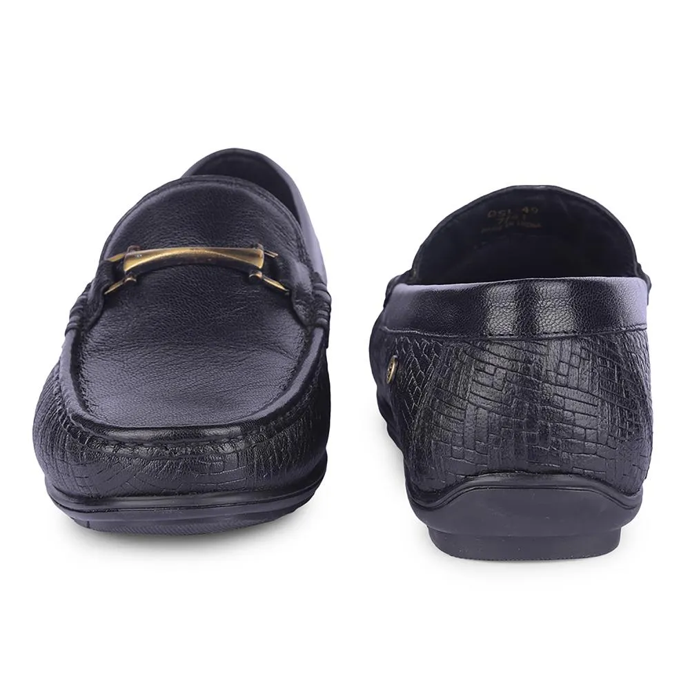 Healers By Liberty Mens OSL-49 Black Formal Loafers summer breeze Bright Lane