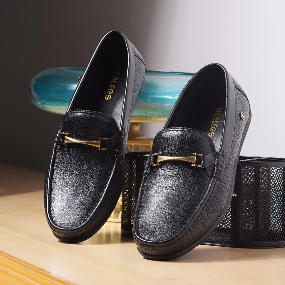 Safe Power Healers By Liberty Mens OSL-49 Black Formal Loafers
