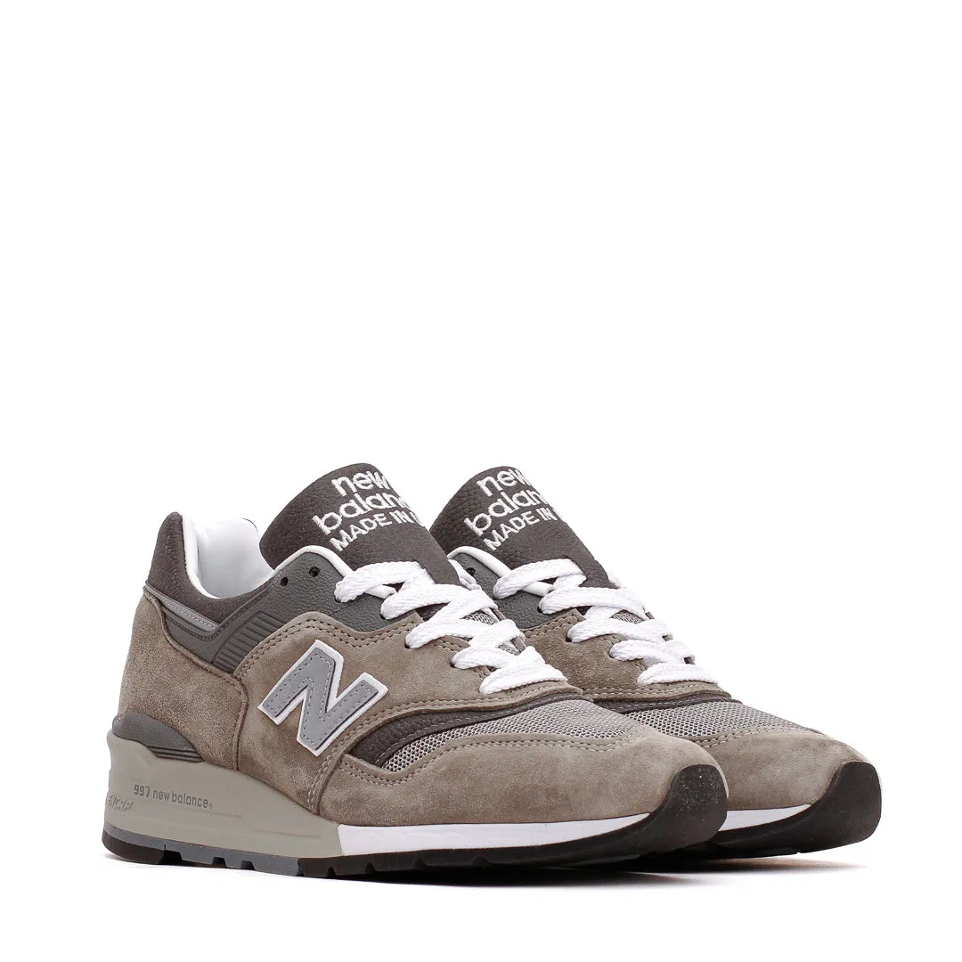 desert - themed running gear New Balance Unisex MADE in USA 997 Gray U997GY