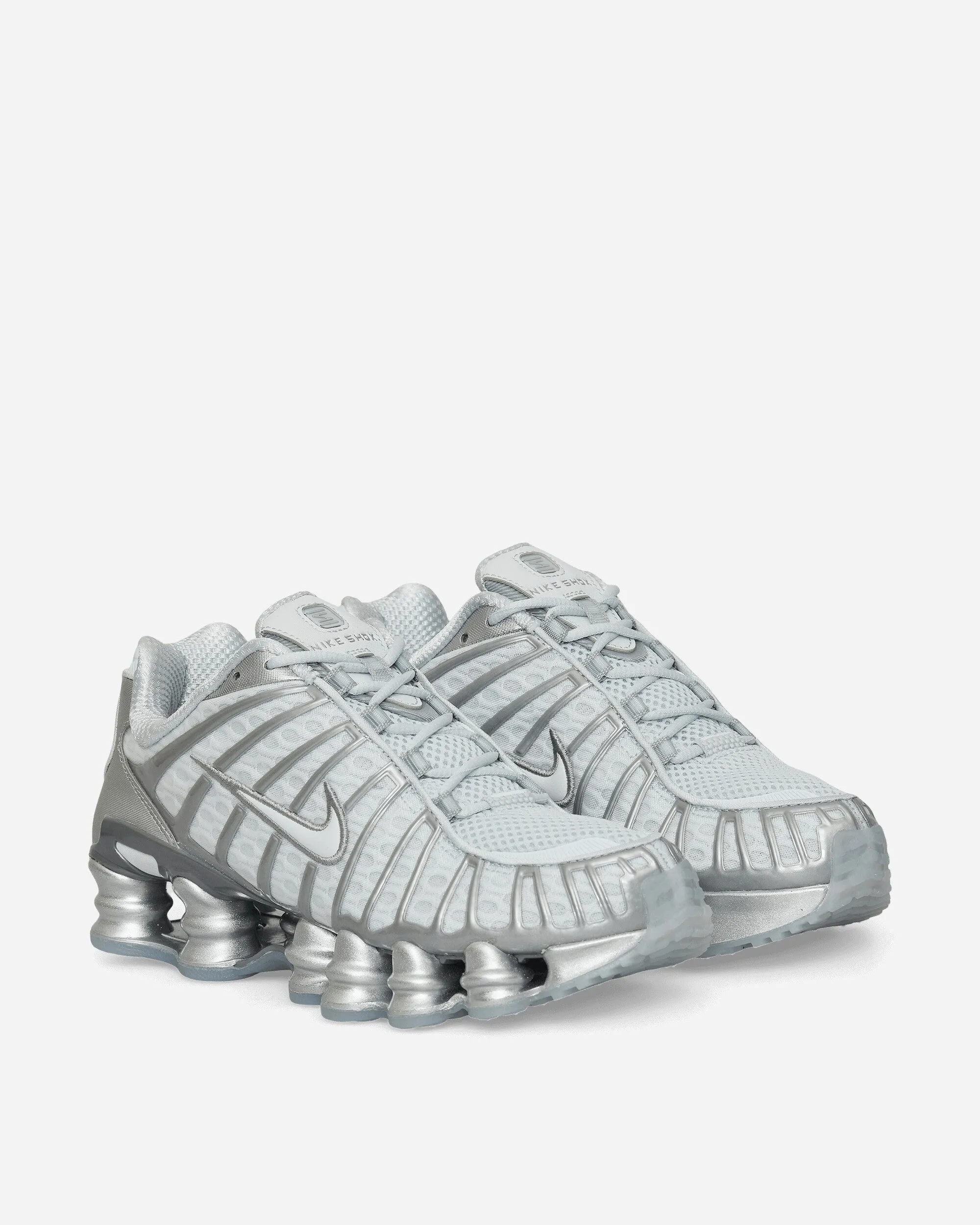 Women's Shox TL Sneakers Pure Platinum / Chrome Chat Walk