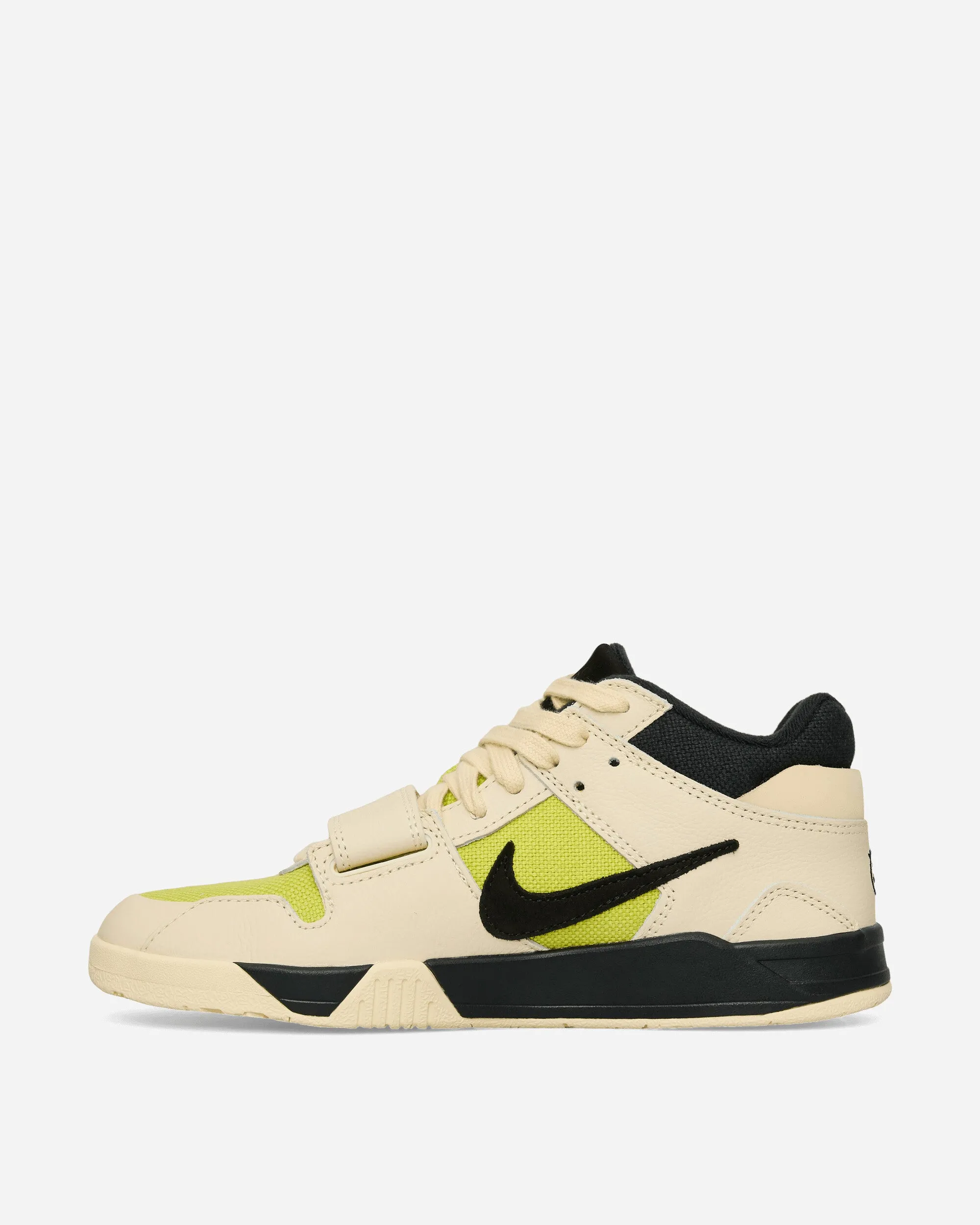 Travis Scott CJ1 T-Rexx Sneakers Bright Cactus Flat Base Minimal Choice
