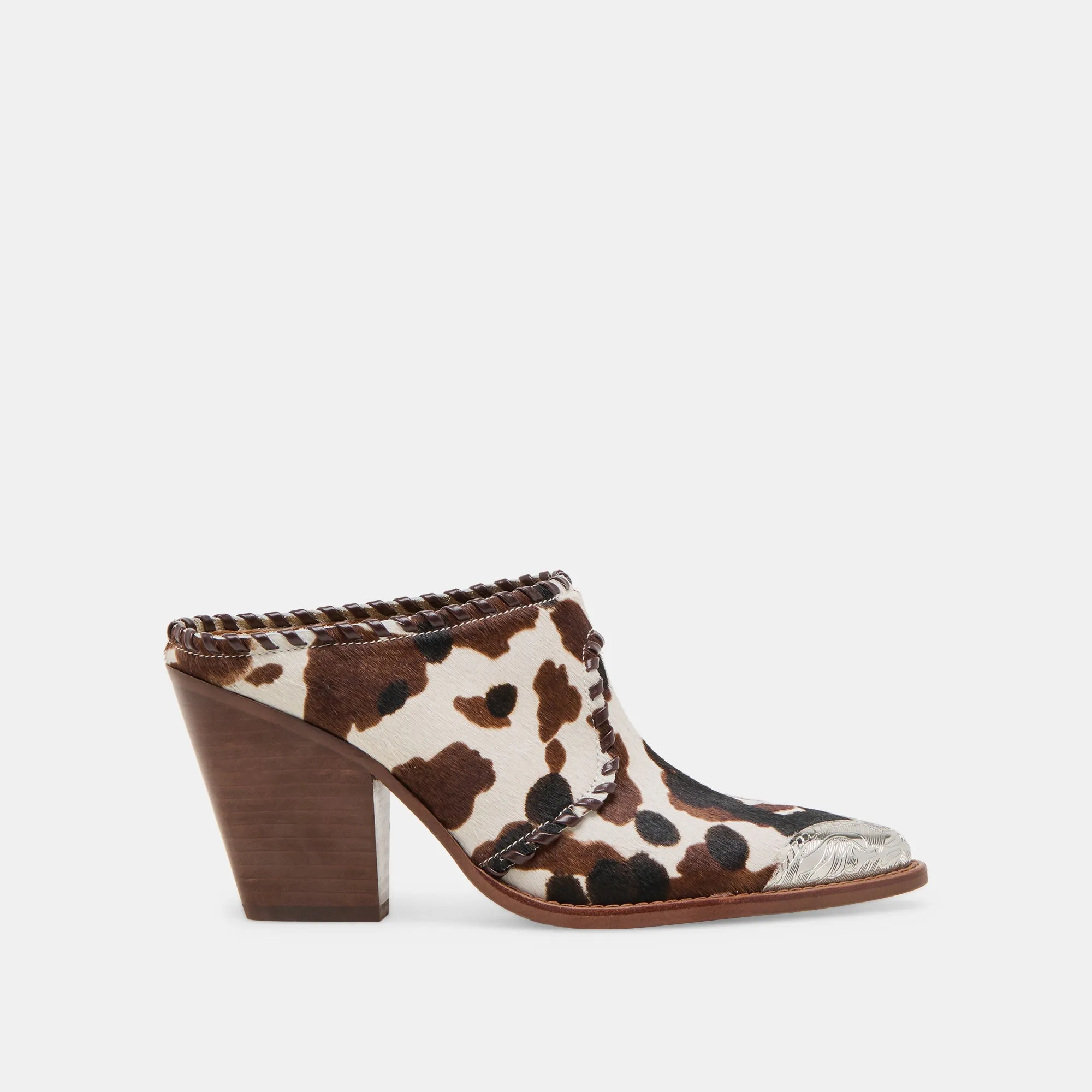 Casual Pumps pointed heel sandals JOLYN HEELS COCOA TAURUS CALF HAIR