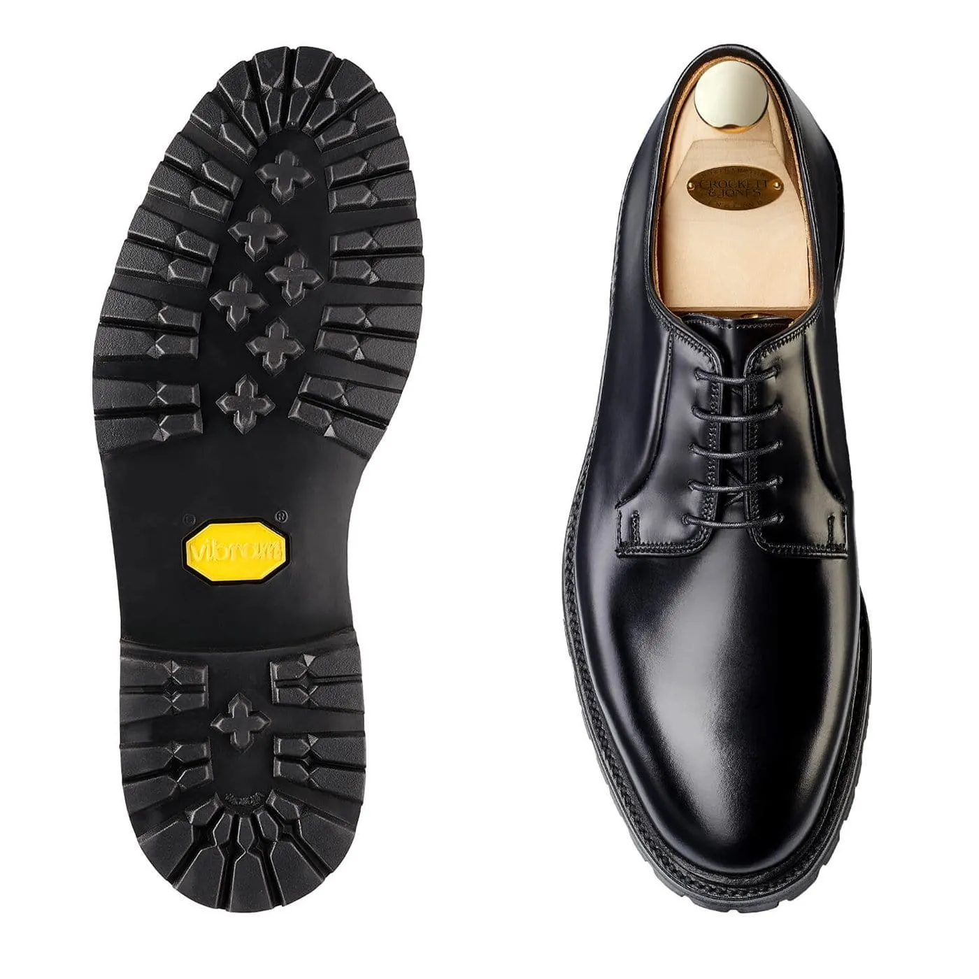 Urban Casual Smart Pair Lanark 3 Black Cavalry Calf
