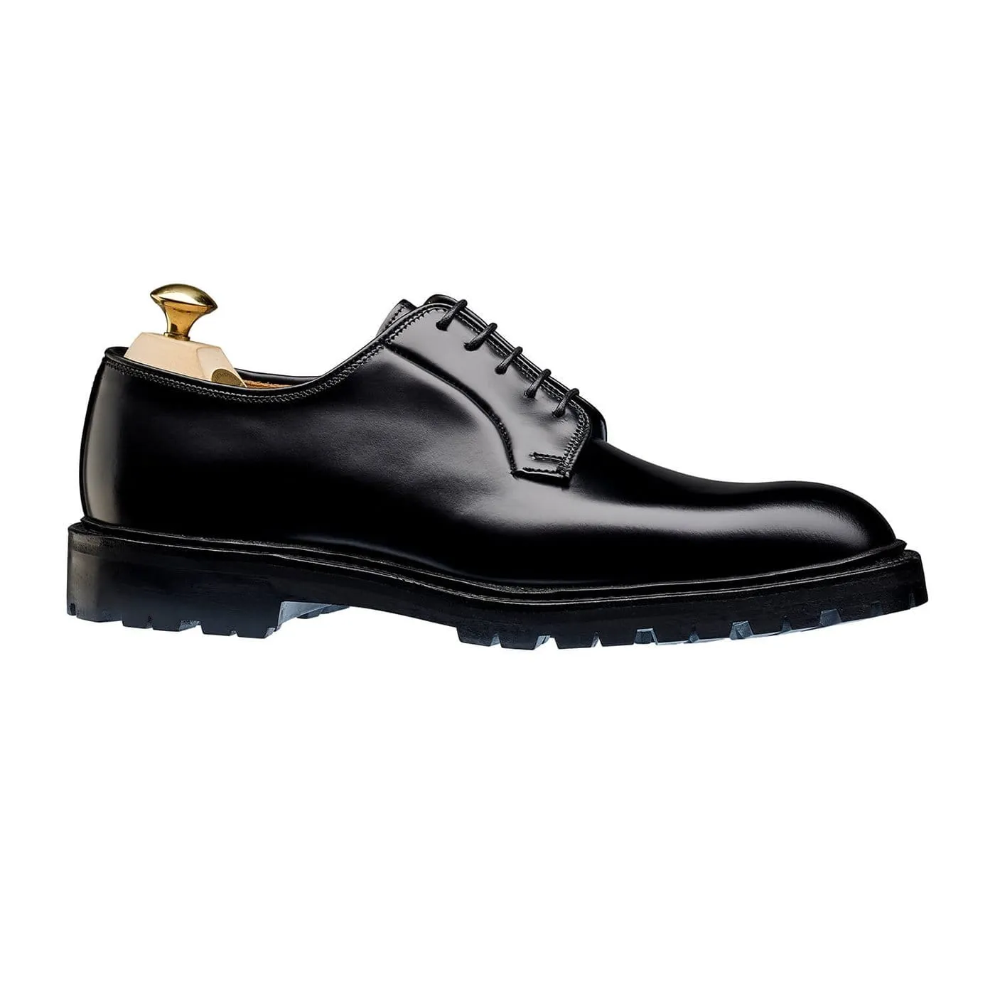 Lanark 3 Black Cavalry Calf Gentle Foot Support Crisp Silhouette
