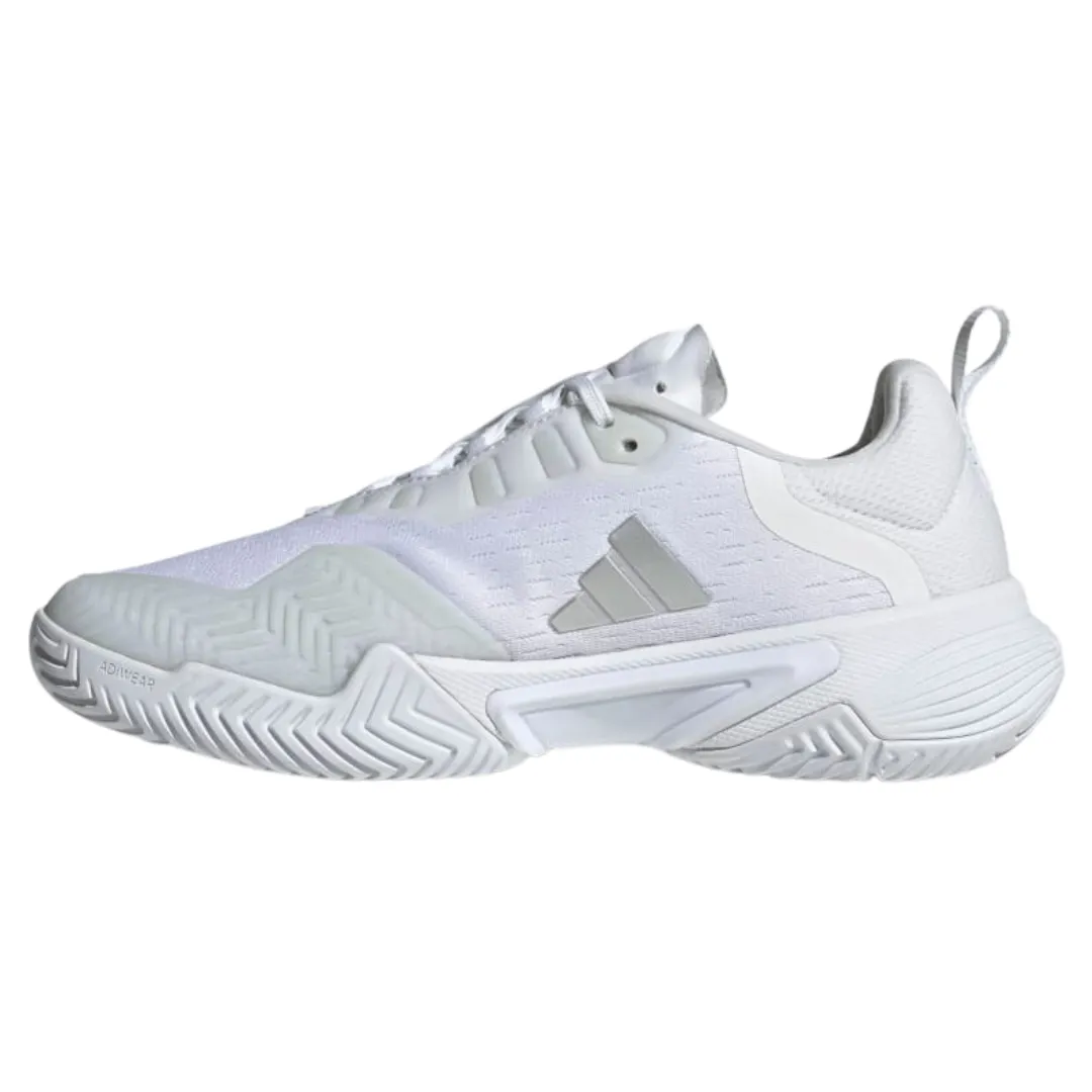 Unisex Fit Multi Surface Adidas Barricade Womens Tennis Shoes - White