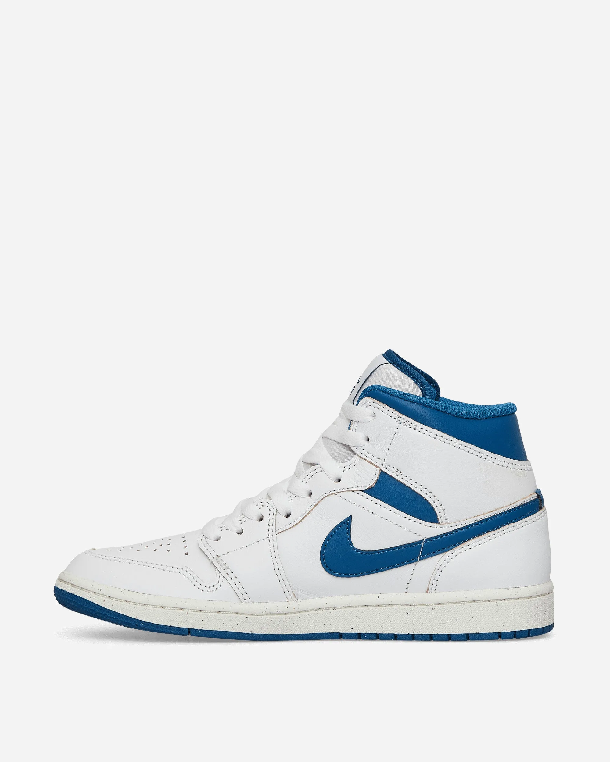 Slip Off Air Jordan 1 Mid SE Sneakers White / Industrial Blue