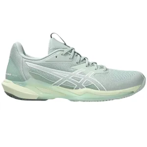 Comfortable Heel Outdoor Walk Asics Solution Speed FF 3 Hard Court Womens Tennis Shoes - Lichen Rock/White
