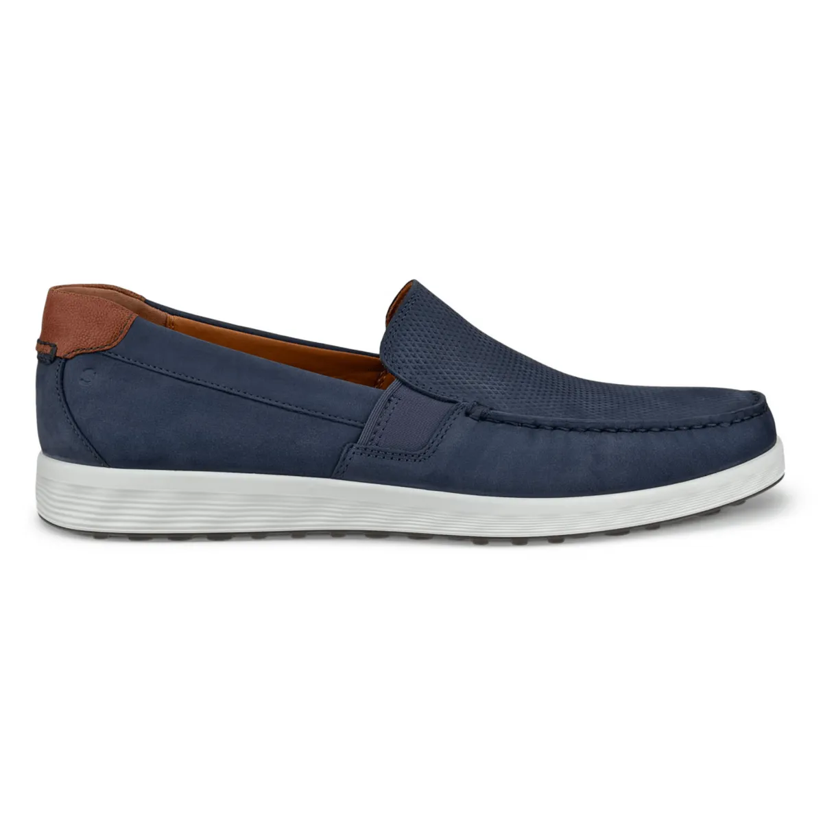 River Path Dawn Step Ecco Men's S Lite Moc Blue Nubuck