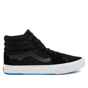 Round Toe Stylish Step Vans BMX Sk8-Hi - Electric Blue/Black