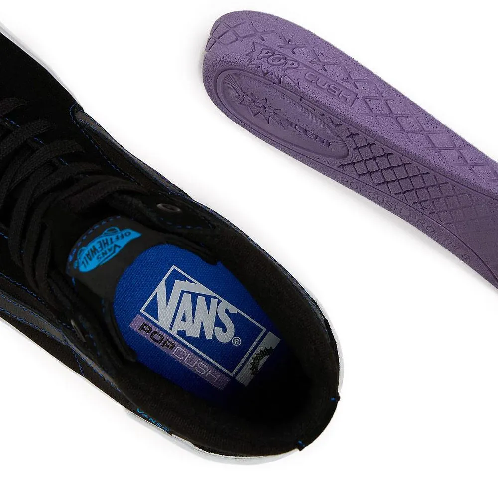 Flexible Elastic Vans BMX Sk8-Hi - Electric Blue/Black