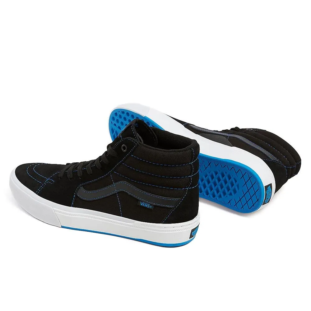 Shock Resistant Enhanced grip Vans BMX Sk8-Hi - Electric Blue/Black