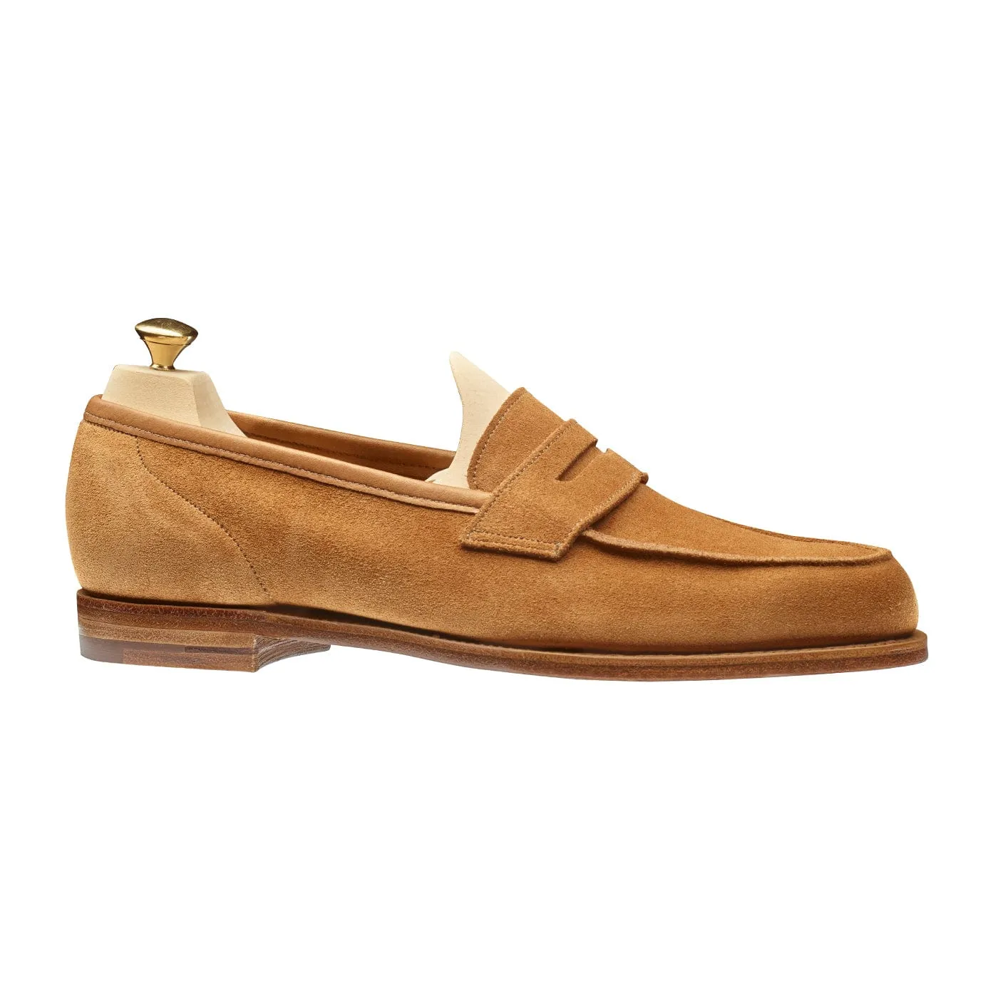 Lilou Tan Calf Suede Hill Walk
