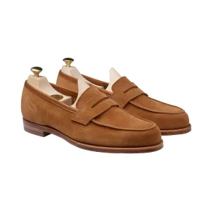 Toe Sure Lilou Tan Calf Suede