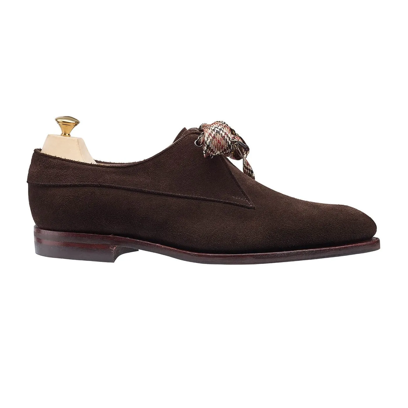 Calm Style Lisa Dark Brown Suede