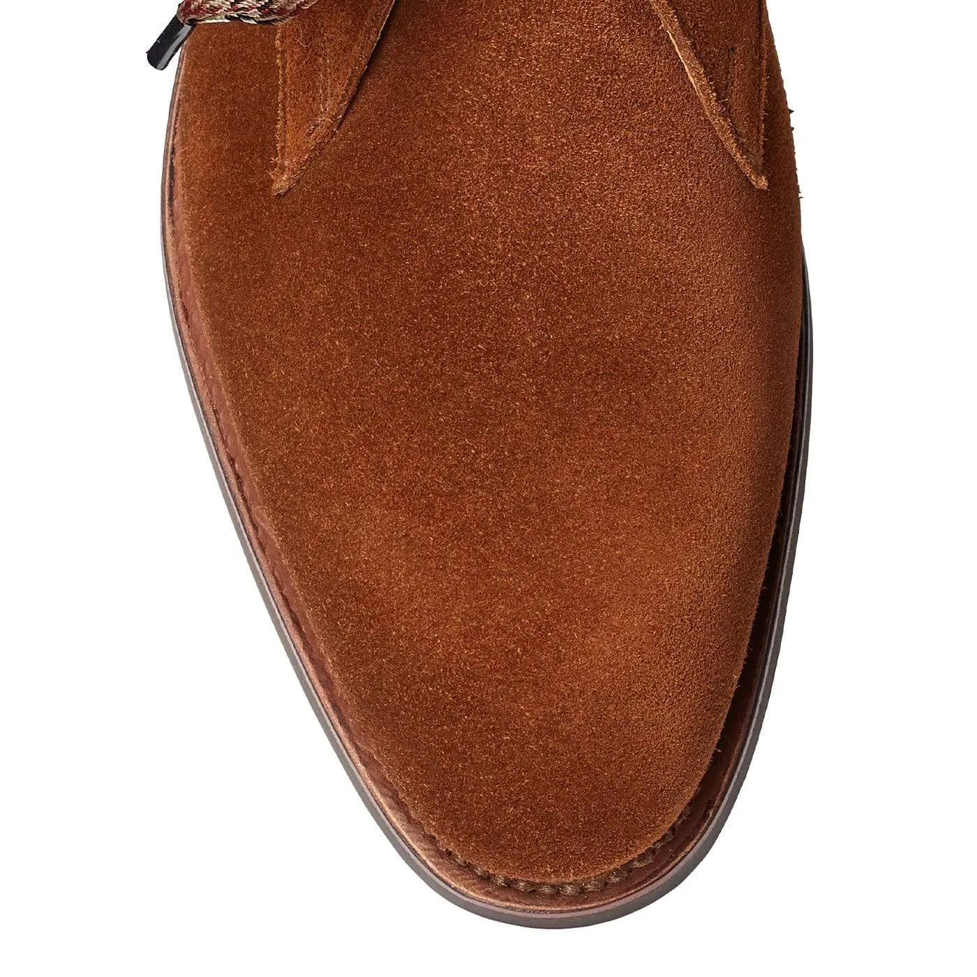 Stretchable Material Durable Stitch Detailing Lisa Polo Brown Calf Suede