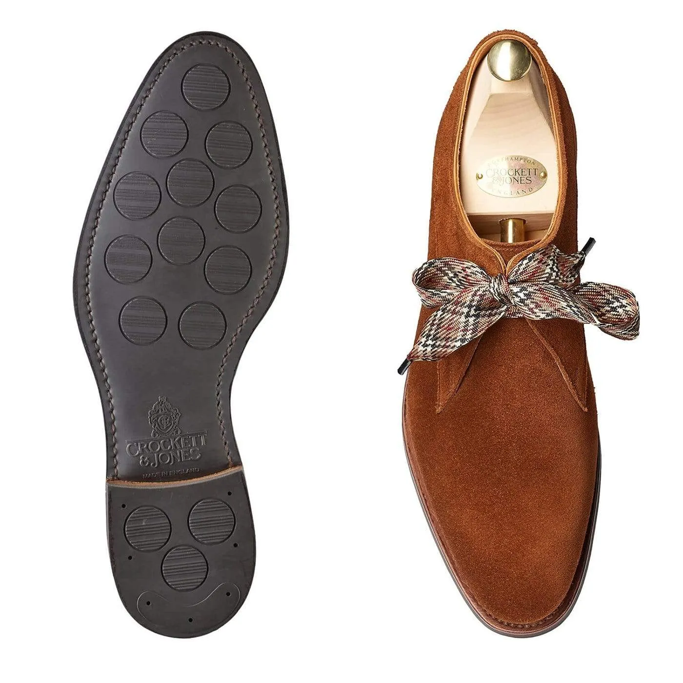 Lisa Polo Brown Calf Suede Smooth Closure