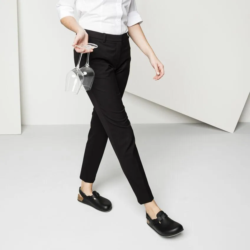 Travel Snap Birkenstock Men's Tokio Supergrip Black Leather