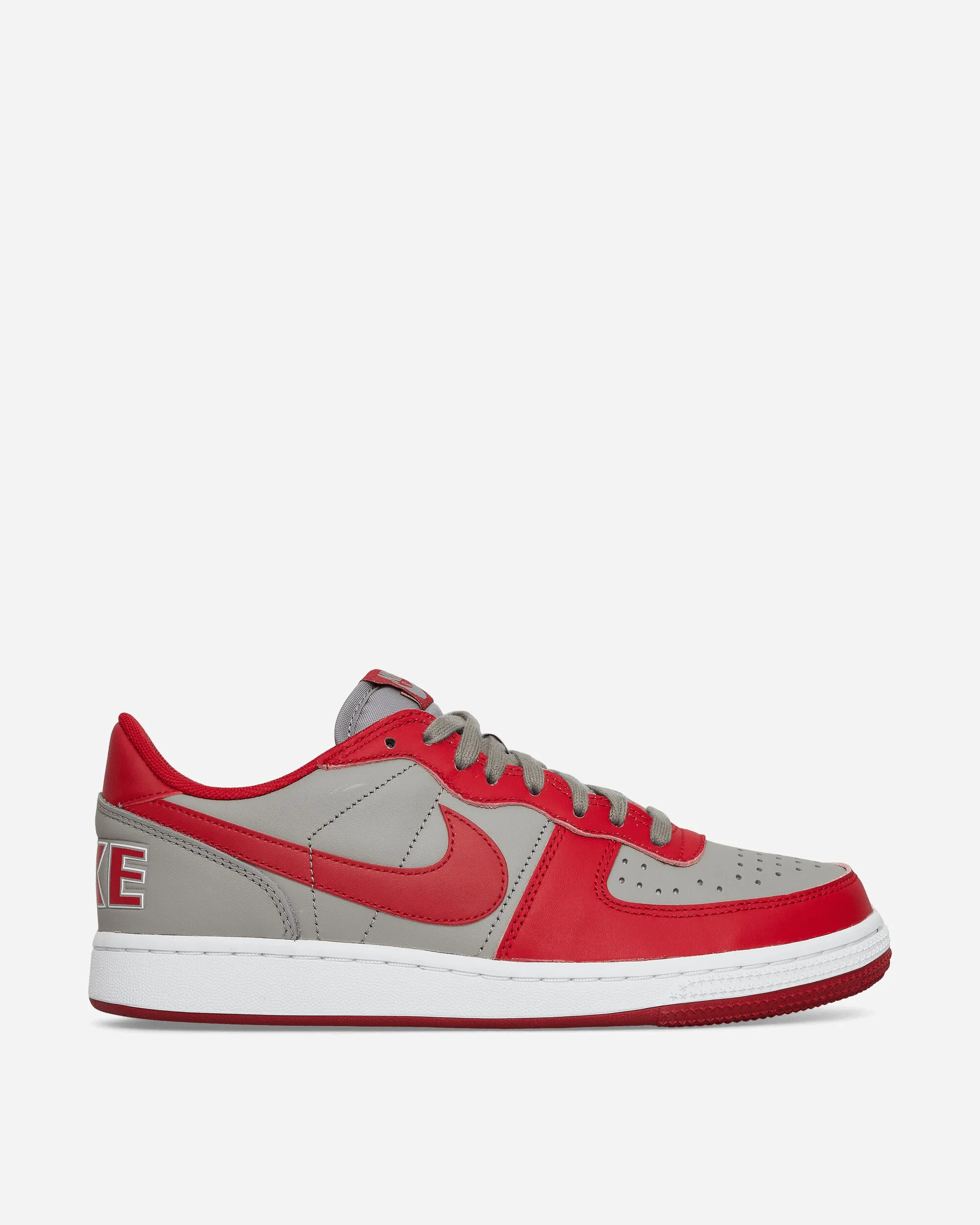 Simple Comfort Bounce Hike Terminator Low Sneakers Medium Grey / Varsity Red