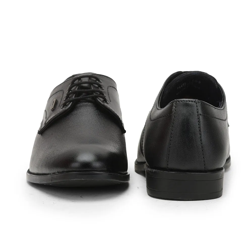 Fortune (Black) Formal Lace Up Derby Shoes For Men HOL-109 By Liberty Daily Commute