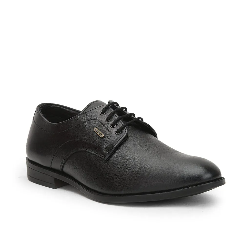 Night Events High Comfort Fortune (Black) Formal Lace Up Derby Shoes For Men HOL-109 By Liberty