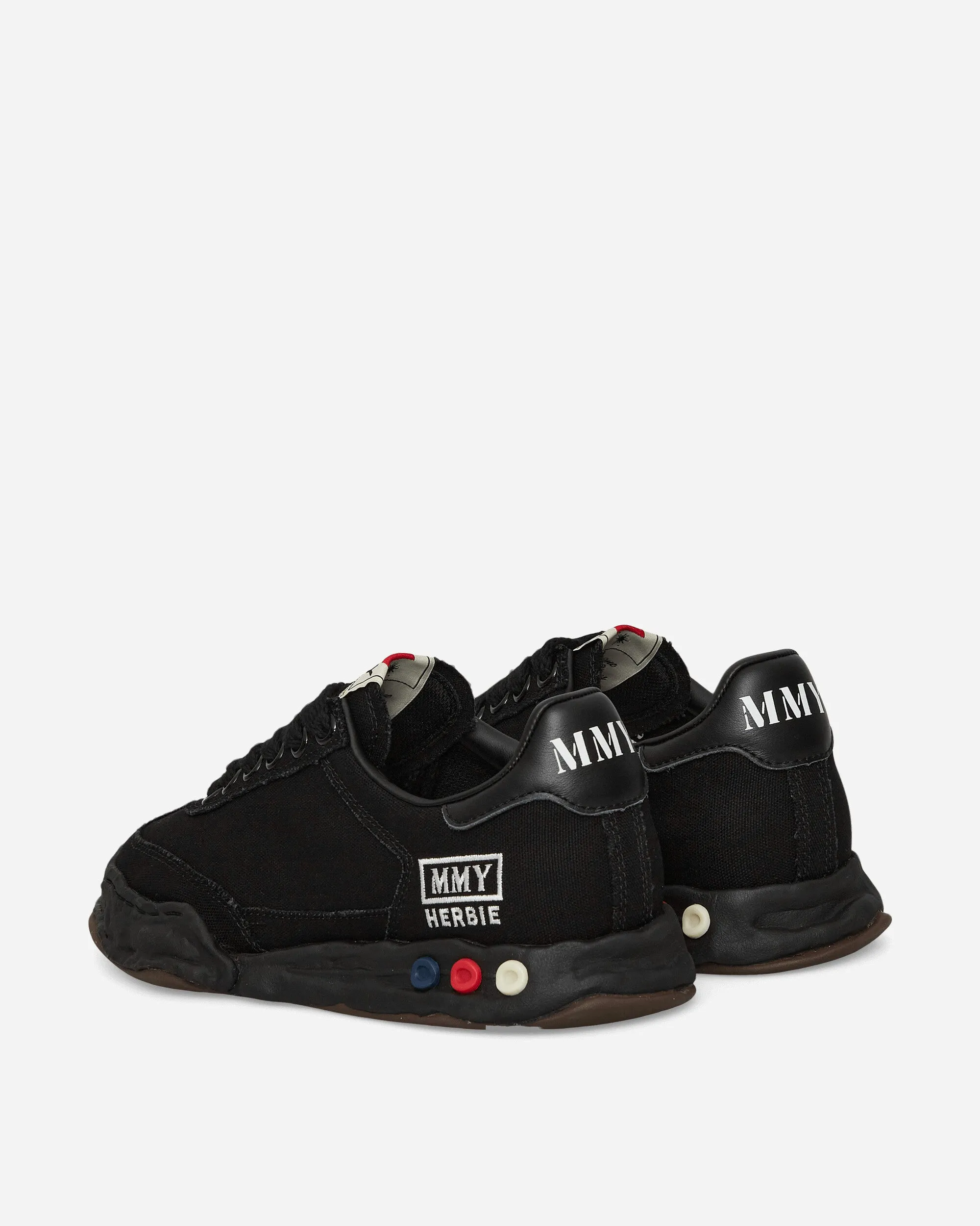 Air Soft Herbie OG Sole Canvas Low Sneakers Black