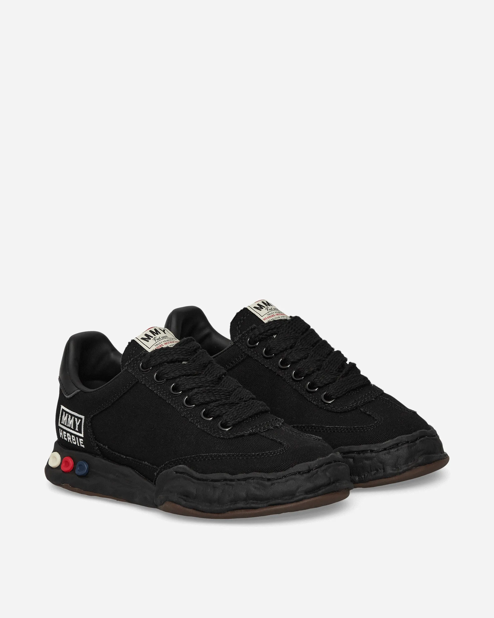 City Chic Herbie OG Sole Canvas Low Sneakers Black