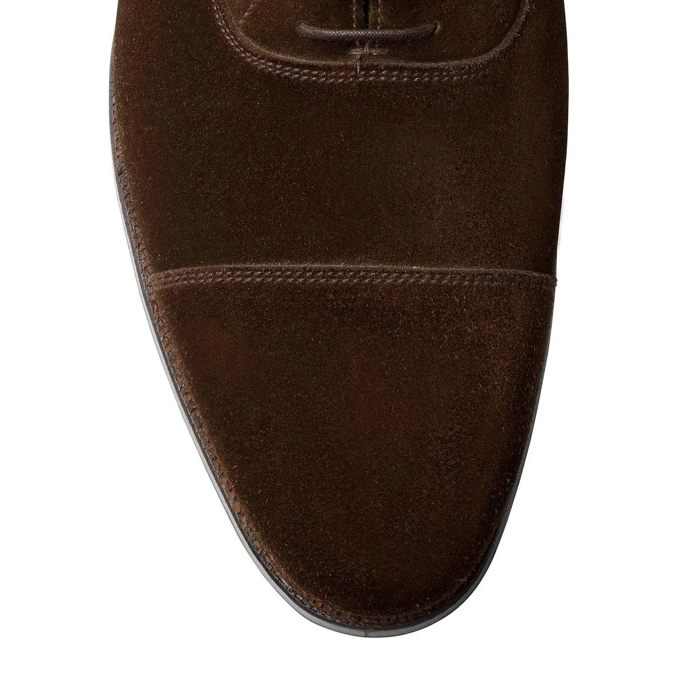 Professional Shoes Classic Leather Lonsdale Dark Brown Calf Suede