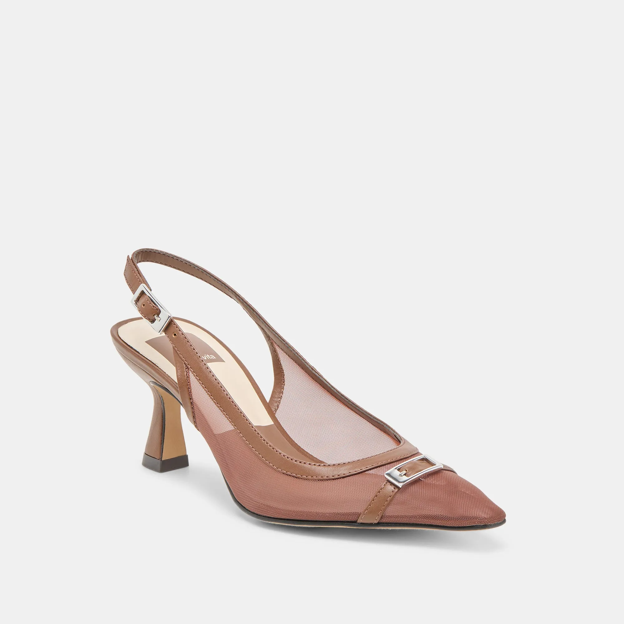 Custom Heels LORINE HEELS ESPRESSO MESH
