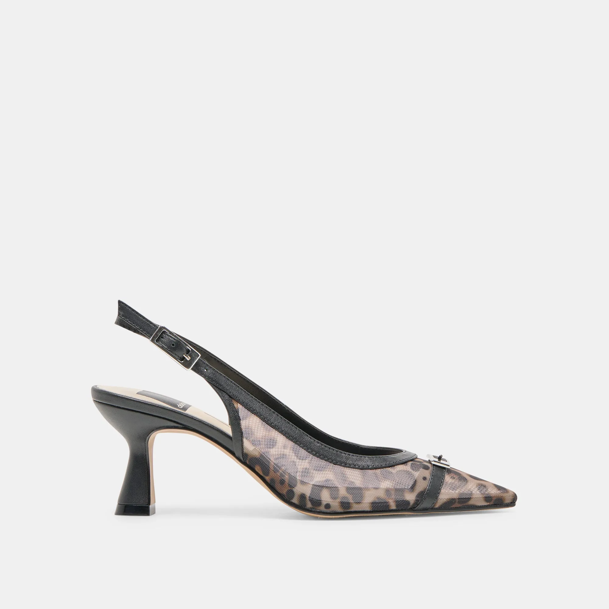 LORINE HEELS LEOPARD MESH Modern Design Classic Wedding Heels