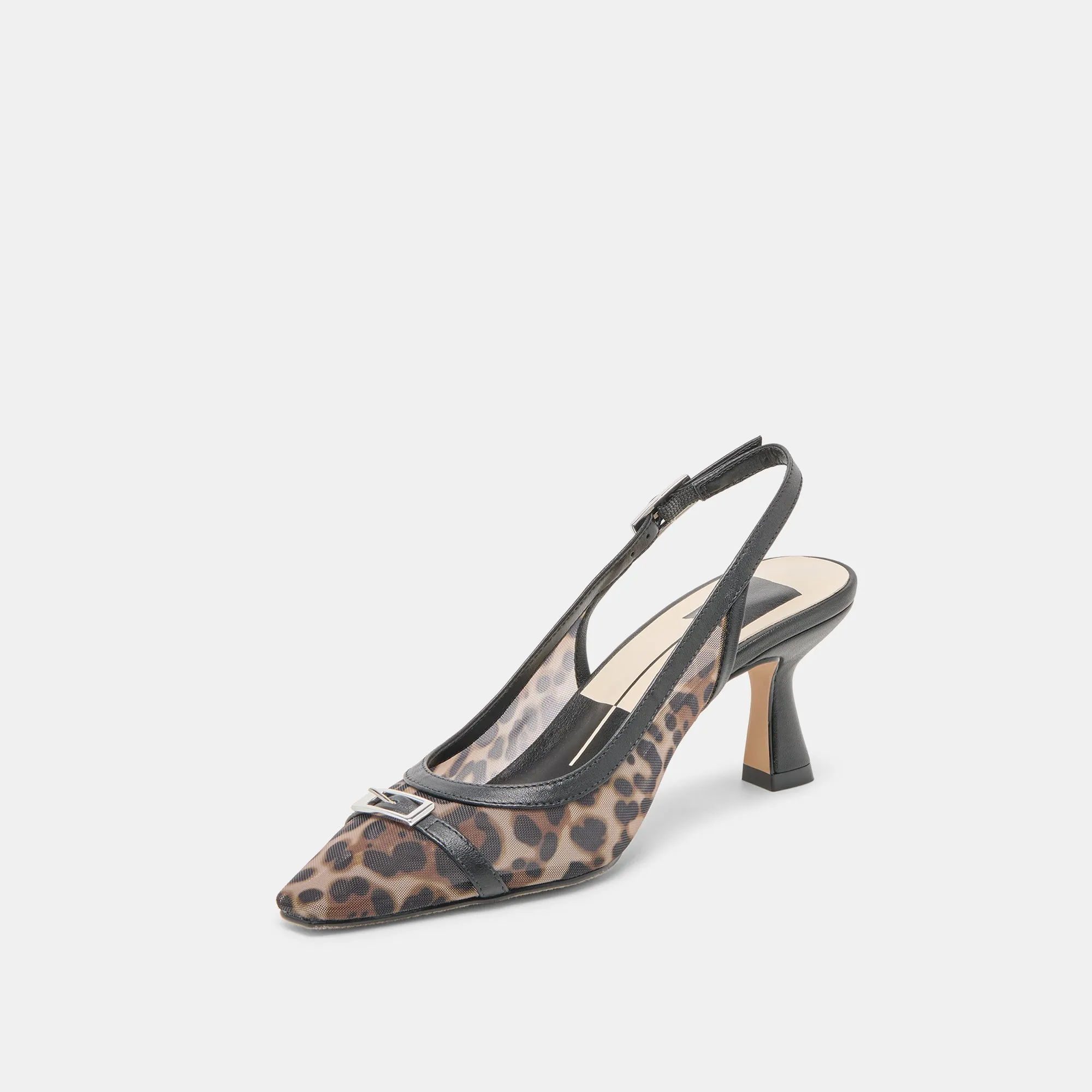 LORINE HEELS LEOPARD MESH Casual boots Wide fit