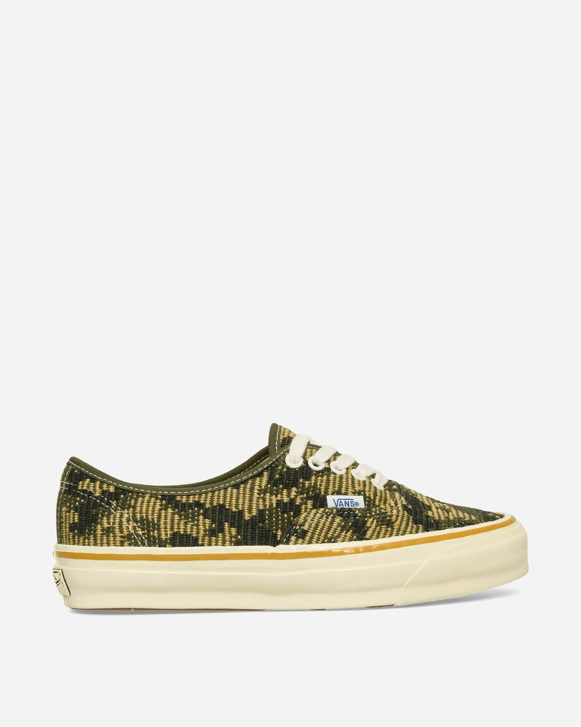Travel Routine Premium Authentic 44 Camo Sneakers Antique Gold