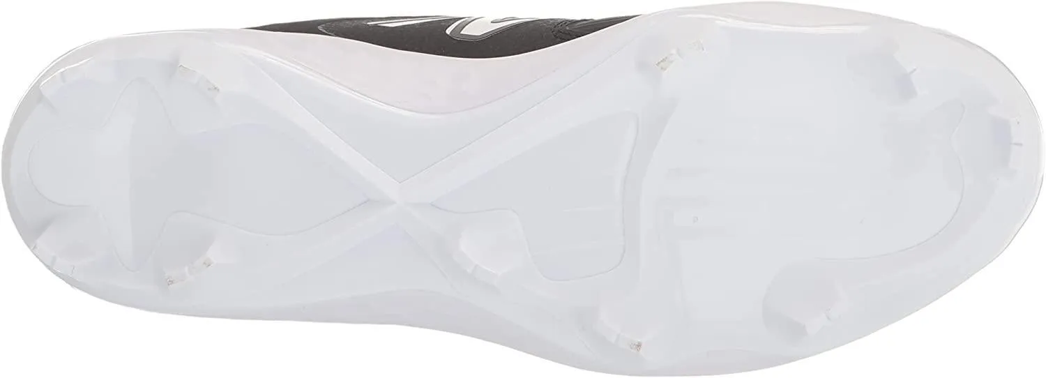 Quick Pull Ultimate Style New Balance Women's Fresh Foam Velo V3 Molded Softball Cleats - Black with White - SPVELOK3