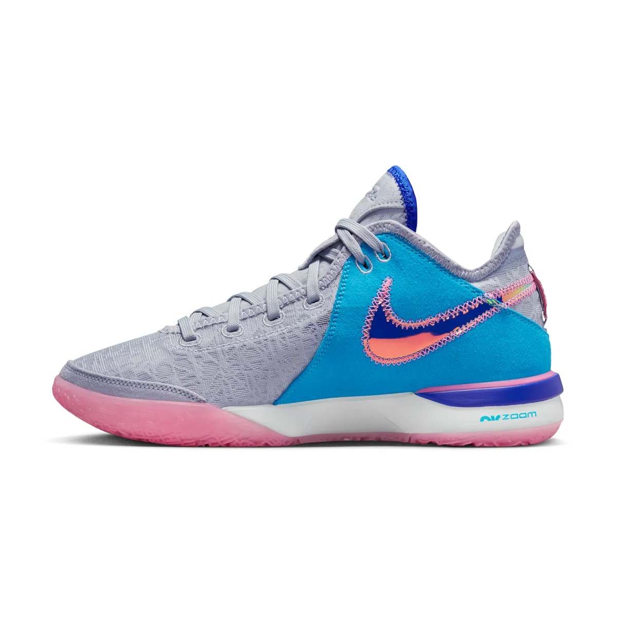 Zoom LeBron NXXT Gen EP 'Wolf Grey' On The Move