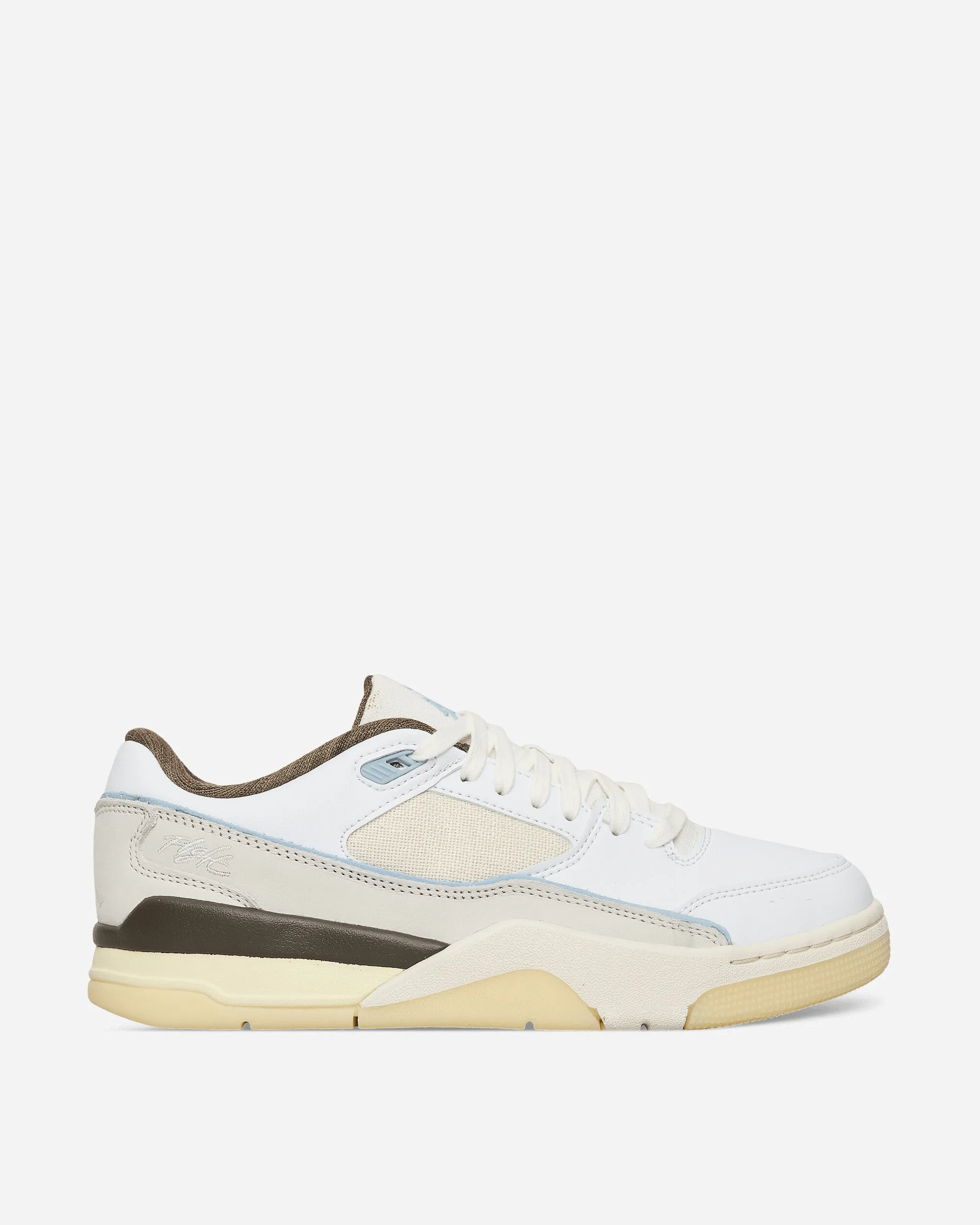 Relaxed Vibe Easy Going Jordan Flight Court Sneakers White / Coconut Milk
