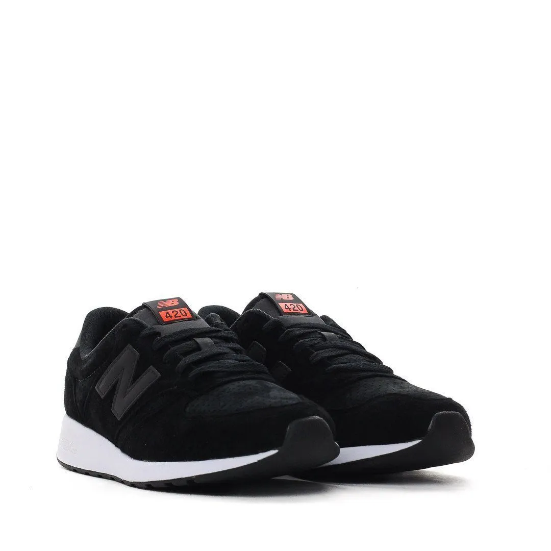 embossed - finish - design shoes morning running footwear NEW BALANCE LIFESTYLE RE-ENGINEERED REVLITE BLACK WHITE MRL420SH ***