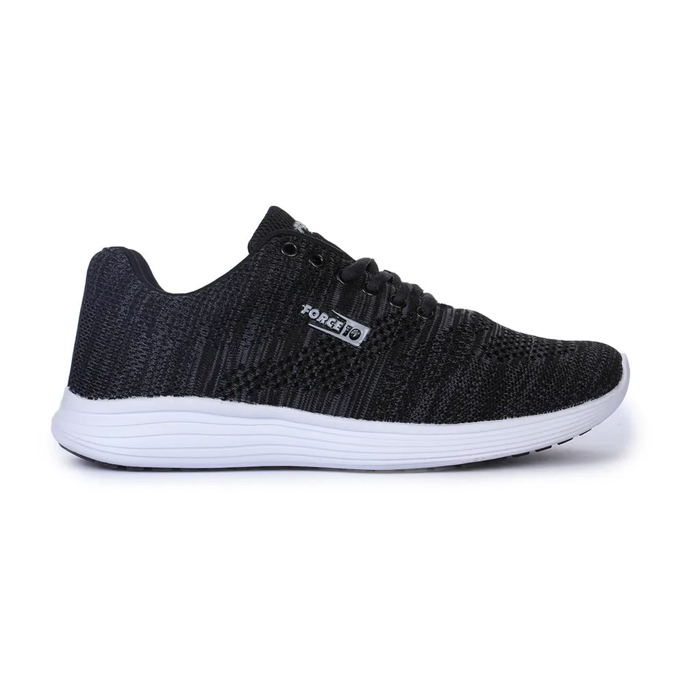 high - performance - feature shoes Force 10 Men's Black Sports Lacing (BROOK-2)