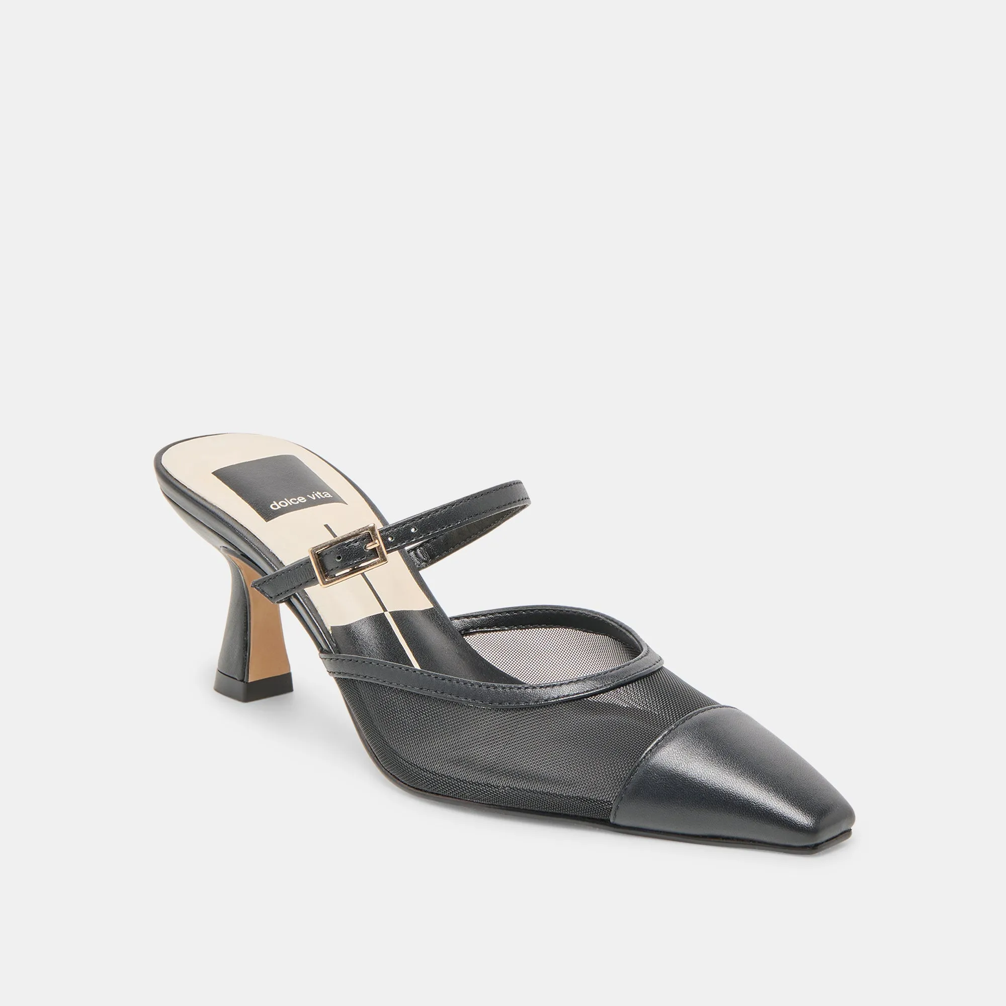 synthetic material LOYD HEELS ONYX MESH