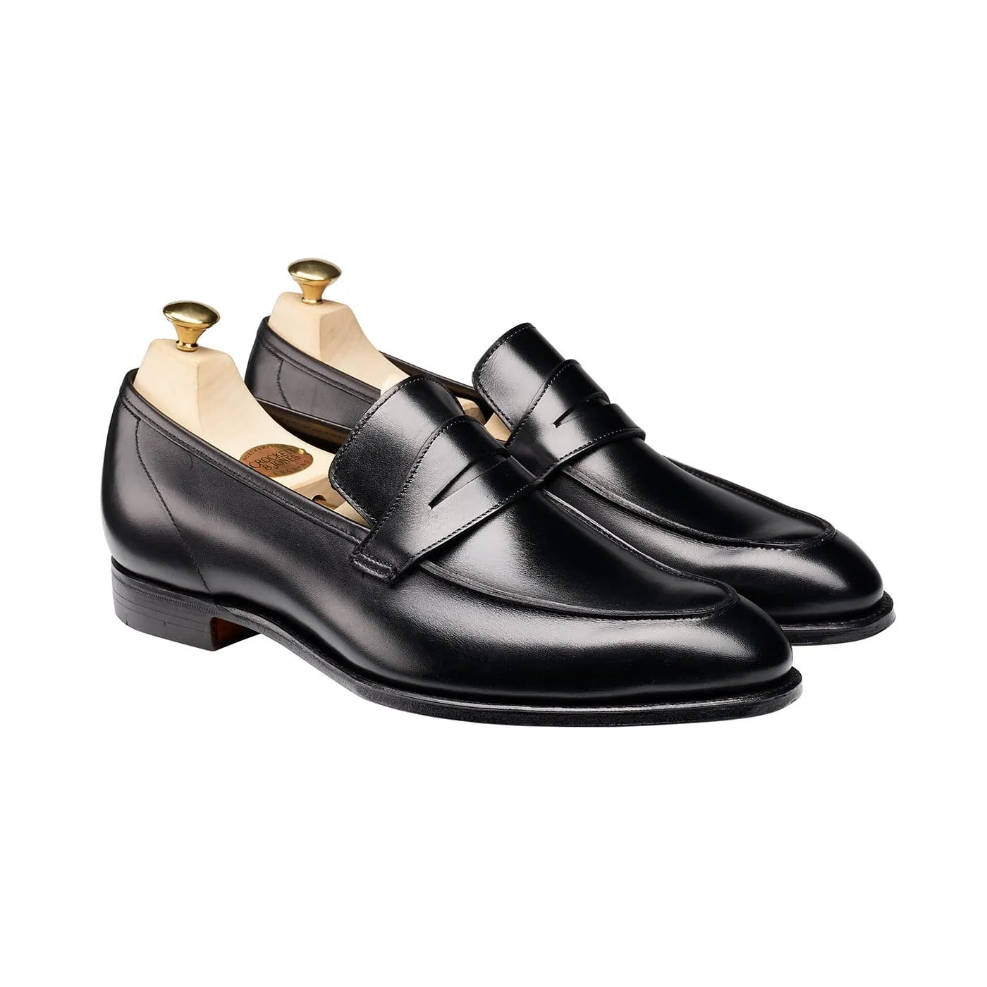 Lucy Black Calf Elastic