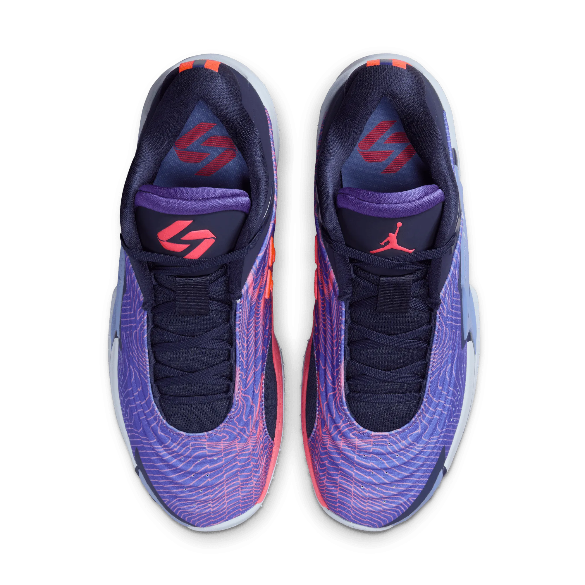 Stable Heel Counter Wide Fit Option Luka 3 PF 'Comet Purple'